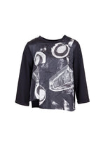 Load image into Gallery viewer, Circle Print Crush Top - Peruzzi