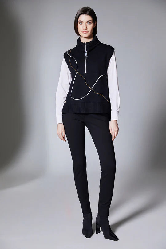 Zip Knit Tabard - Peruzzi