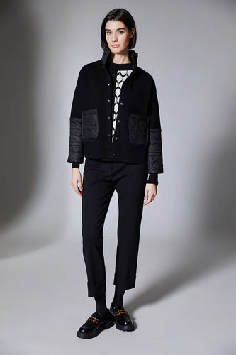 Quilted Trim Jacket - Peruzzi