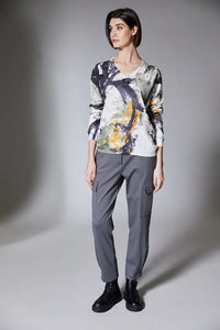 Paint Swirl Knit - Peruzzi