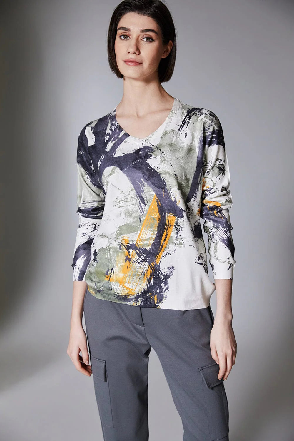 Paint Swirl Knit - Peruzzi