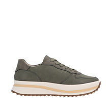 Load image into Gallery viewer, Olive Ripple Sole Trainer - Rieker