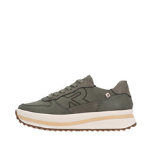 Load image into Gallery viewer, Olive Ripple Sole Trainer - Rieker