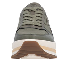 Load image into Gallery viewer, Olive Ripple Sole Trainer - Rieker