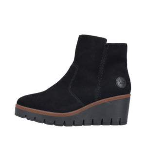 Slip-On Wedge Boot - Rieker