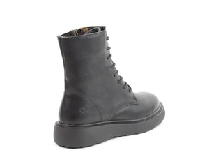 Fern Lace-Up Boot - Black - Heavenly Feet