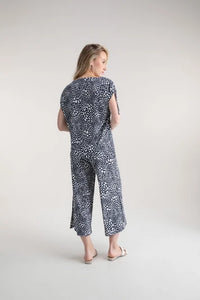 7940 - Printed Trousers - Marble