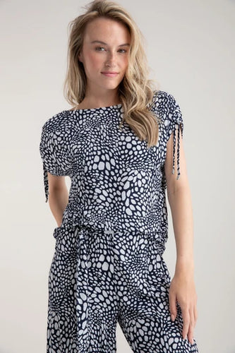 7933 - Printed T-Shirt - Marble