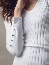 Load image into Gallery viewer, 7670 - Rib-Detail Knit Jumper - Marble