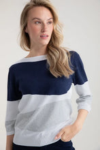 Load image into Gallery viewer, 7895 -  Colour Block Jumper - Marble