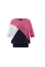 Load image into Gallery viewer, 7011 - Geometric Knit - Pink - Marble