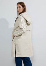 Load image into Gallery viewer, 100987- Shower Resistant Trench Coat- Champagne- Cecil