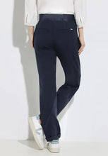 Load image into Gallery viewer, 377463- Tracey Casual Fit Joggers- Navy- Cecil