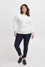 Load image into Gallery viewer, 2076- Zalin Elasticated Waist Leggings- Navy- Fransan Plus