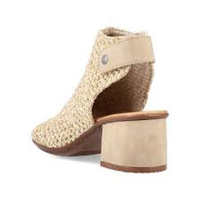 Load image into Gallery viewer, 64670- Sand Chunky Heel Sandal- Rieker