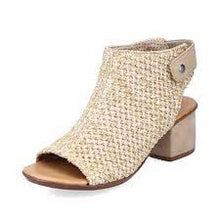 Load image into Gallery viewer, 64670- Sand Chunky Heel Sandal- Rieker
