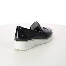 Load image into Gallery viewer, 53785- Slip On Navy Shoes - Rieker