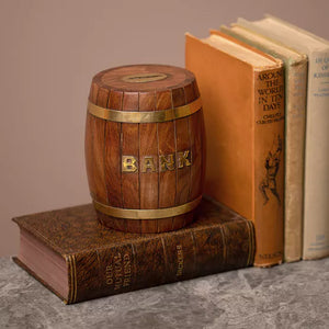 2452 - Harvey Makin Barrel Money Box - Widdop