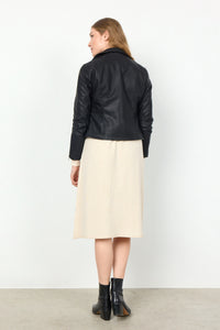 40220- Gunilla Faux Leather Jacket - Soya Concept