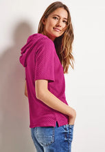 Load image into Gallery viewer, 320230- Pink Short Sleeve Hoody - Cecil
