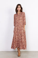 Load image into Gallery viewer, 40249- Rust Print Dress - Soya Concept
