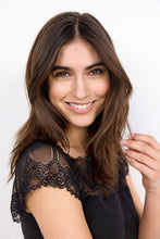 Load image into Gallery viewer, 26129- Black Lace Top - Soya Concept