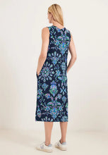 Load image into Gallery viewer, 143645 - Navy Print Jersey Dress - Cecil