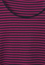 Load image into Gallery viewer, 319591- Pink/Navy Strip Top - Cecil