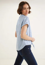 Load image into Gallery viewer, 343957- Blue Stripe Blouse- Street One