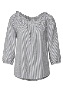 343963 - Off Shoulder Stripe Blouse - Street One