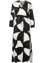 Load image into Gallery viewer, 143691- Black/White Print Dress - Street One