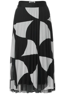 361340- Pleated Skirt Black - Street One