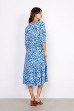Load image into Gallery viewer, 26255- Felicty Blue Print Dress - Soya Concept