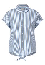 Load image into Gallery viewer, 343957- Blue Stripe Blouse- Street One