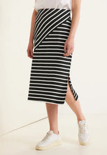 Load image into Gallery viewer, 361287- Stripe MIDI Skirt - Street One