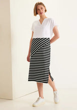 Load image into Gallery viewer, 361287- Stripe MIDI Skirt - Street One