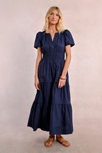 Load image into Gallery viewer, 130- Cotton Navy Dress - Molly Bracken