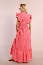 Load image into Gallery viewer, 1163- Coral Pink Cotton Dress - Molly Bracken