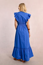Load image into Gallery viewer, 1163- Cornflower Blue Cotton Dress - Molly Bracken