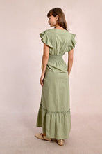 Load image into Gallery viewer, 1163- Light Khaki Cotton Dress - Molly Bracken