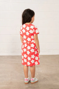 Marnie Dress - Coral - Little Lighthouse