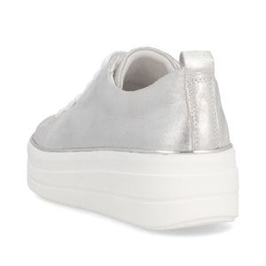 D1C03-81 - Sliver Lace up Trainer - Remonte