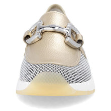 Load image into Gallery viewer, D2G02-90 - Loafer with Buckle Detail - Gold - Remonte