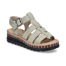 Load image into Gallery viewer, V7904-52 - Green Strap Sandal - Rieker