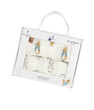 Load image into Gallery viewer, Peter Rabbit 2 pack Muslin Gift Box