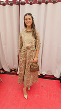 Load image into Gallery viewer, Gold Skirt with Floral Detail  - Noen