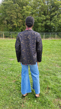 Load image into Gallery viewer, Red &amp; Gold Print Reversible Jacket - Powell Craft