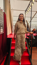 Load image into Gallery viewer, Gold Skirt with Floral Detail  - Noen