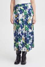 Load image into Gallery viewer, 2623- Floral Print Skirt - Fransa