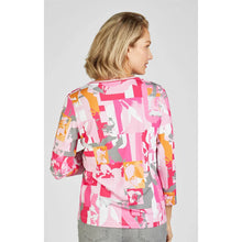 Load image into Gallery viewer, 113350- Graphic Print Multicolour Top- Rabe
